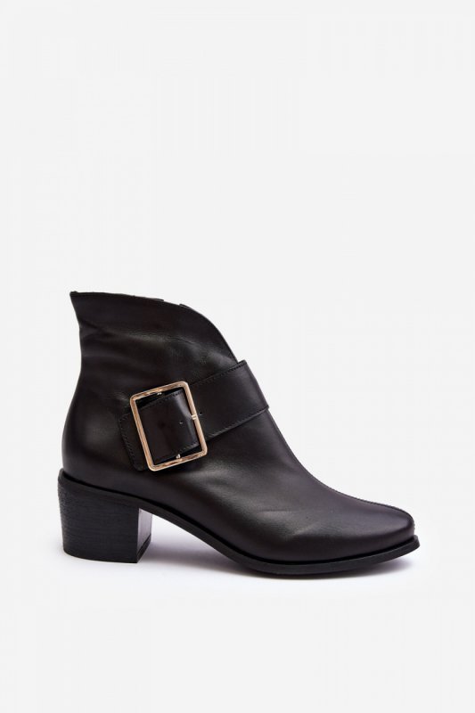Botki Model Liliane 4051-M Black - Step in style