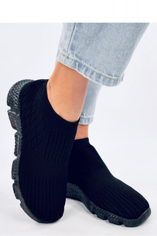 Buty sportowe skarpetkowe DARTS BLACK - Inello
