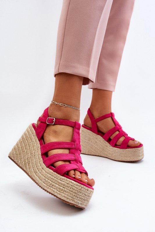 Sandały Model Gnosis H8-689 Fuksja - Step in style