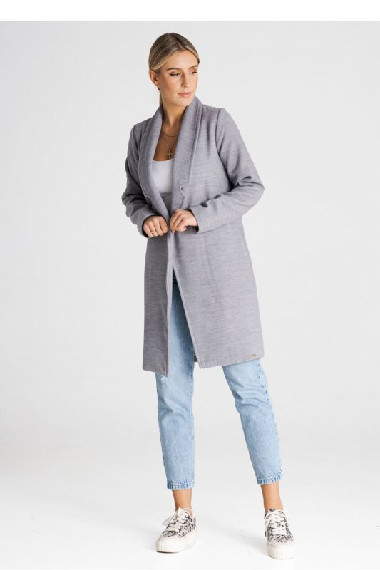Płaszcz Damski Model M990 Grey - Figl
