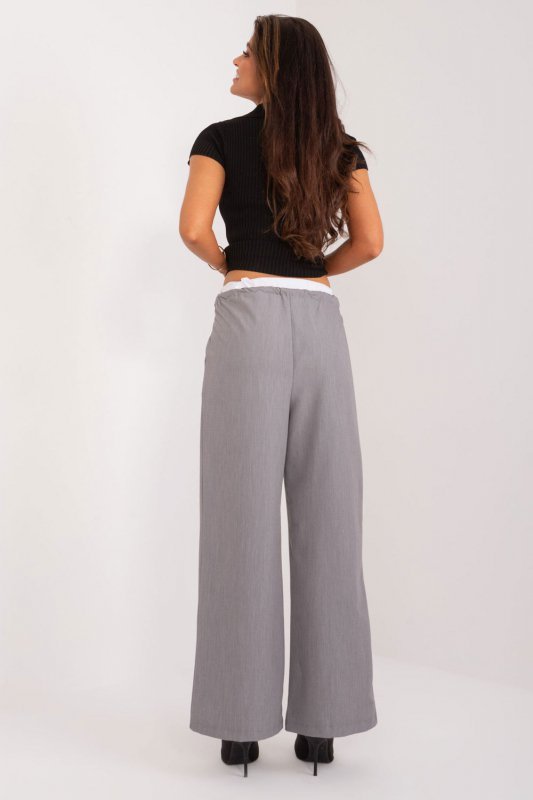 Spodnie Damskie Model DHJ-SP-A7327TR.57 Grey - Italy Moda
