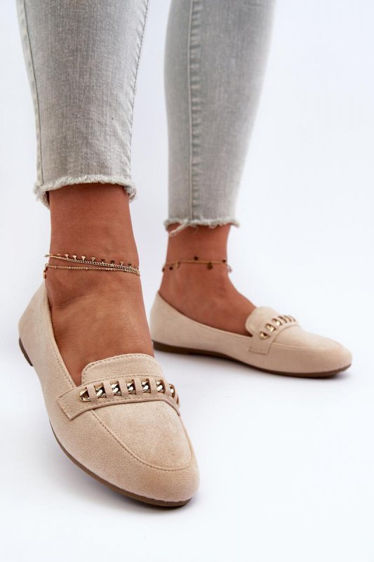 Mokasyny Model Aredilla 9988-73 Beige - Step in style