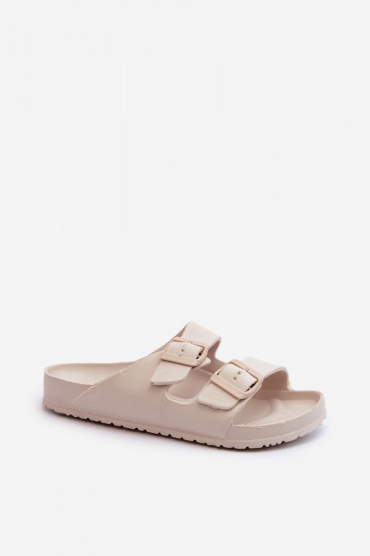 Sandał Klapki Model Luciene 24SD97-7738 Beige - Step in style