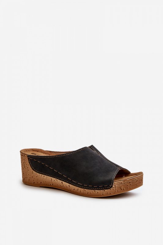 Sandał Klapki Model Inblu NG000002 Black - Step in style