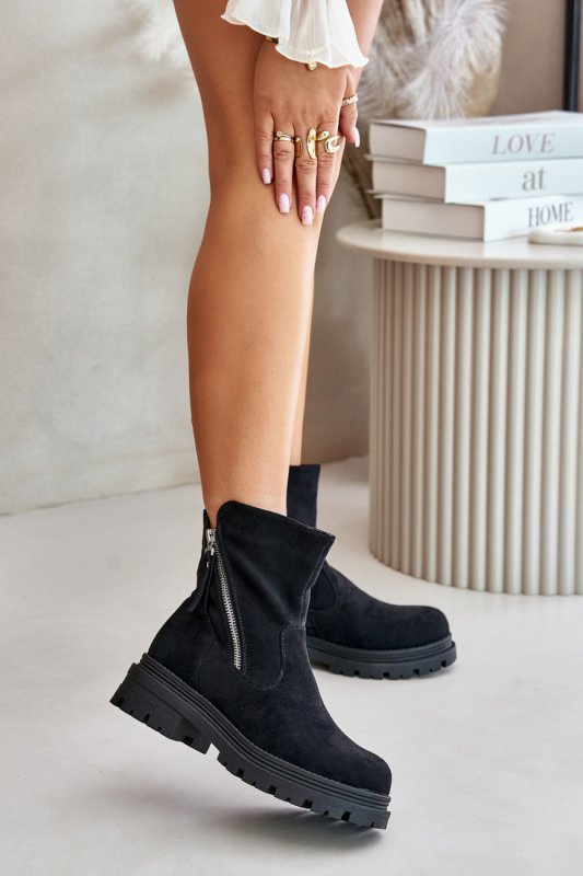 Botki Model Reloma SP259 Black - Step in style