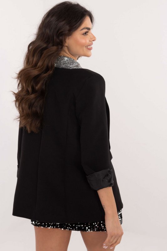 Marynarka Model DHJ-MA-19926.85P Black - Italy Moda