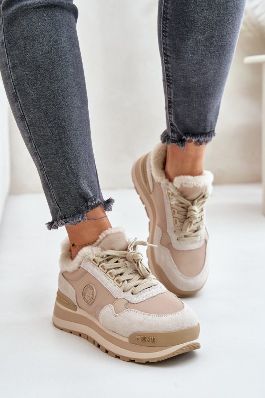 Buty Sportowe Model  Big Star OO274A214 Beżowe - Step in style