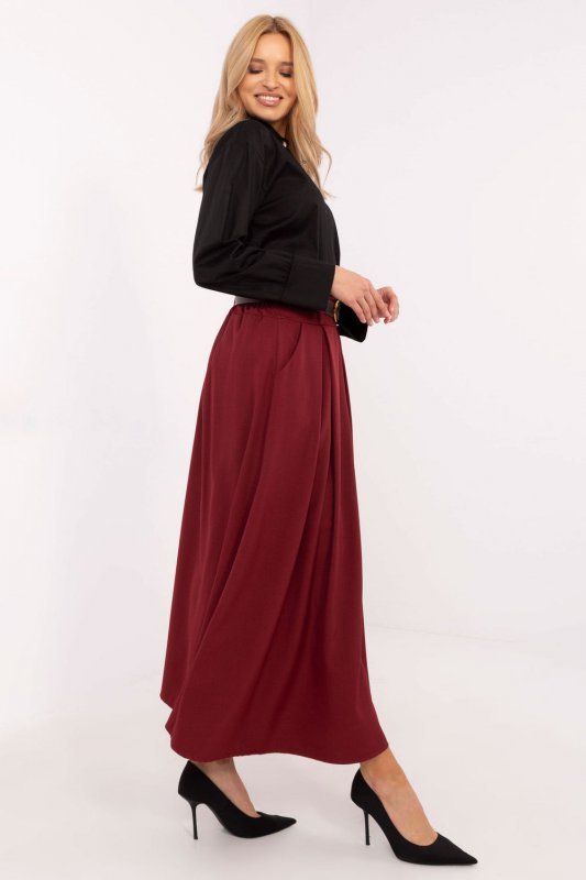 Spódnica Model DHJ-SD-19720.83 Bordo - Italy Moda