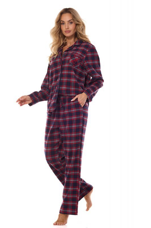 Piżama Damska Model Roxy 2475 Dark Blue - L&L collection