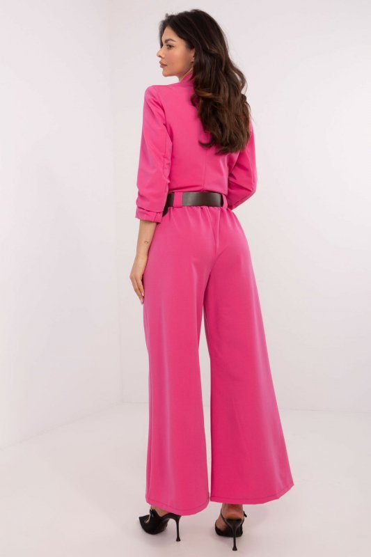 Spodnie Damskie Model DHJ-SP-5583-1.83 Dark Pink - Italy Moda