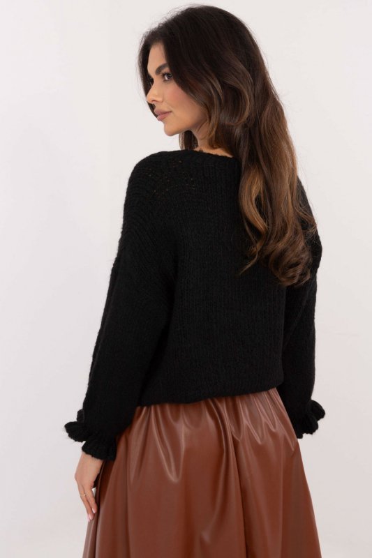 Sweter Damski Model MI-SW-2912.10X Black - Italy Moda