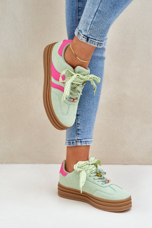 Buty Sportowe Model Jariana L-526 Mint - Step in style