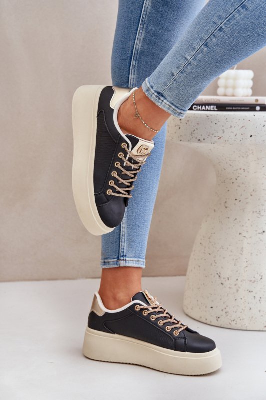 Buty Sportowe Model Fonetha NB751 Black - Step in style