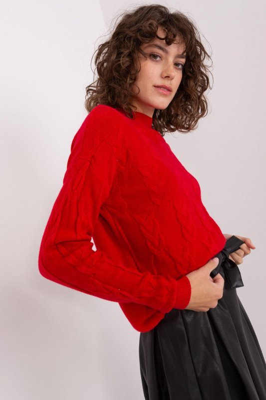 Sweter Damski Model AT-SW-2340.22 Red - AT