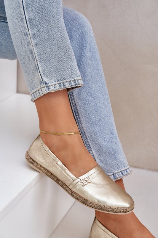Espadryle Model Zazoo 10177 Gold - Step in style