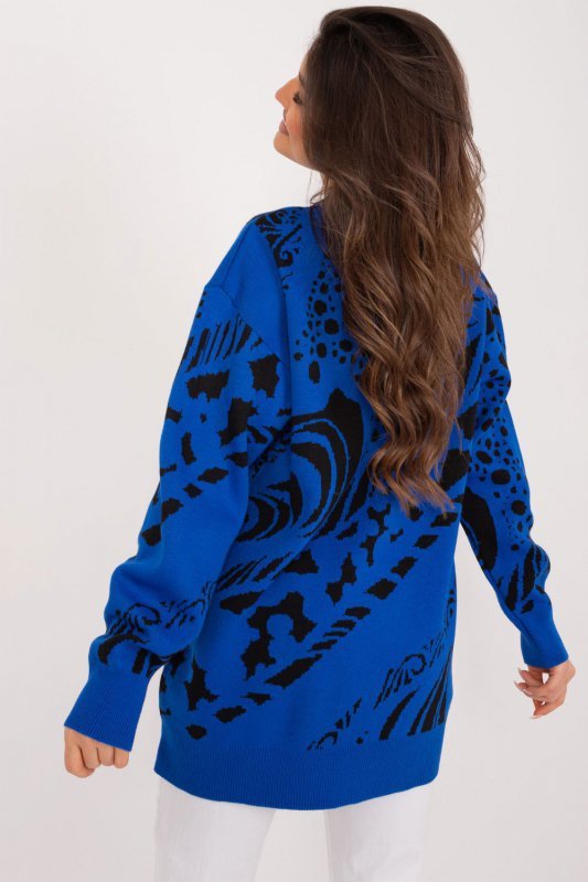 Sweter Damski Model BA-SW-12038.20 Cobalt - Badu