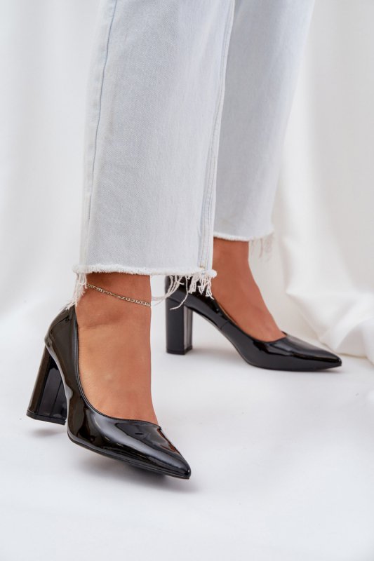 Czółenka Model Kilanne AI08 Black - Step in style