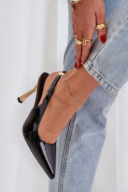 Szpilki Model Rivori LE116P Black - Step in style
