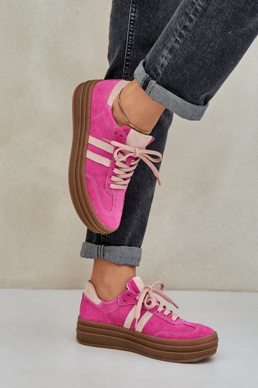 Buty Sportowe Model Zazoo N1068S4 Fuksja - Step in style