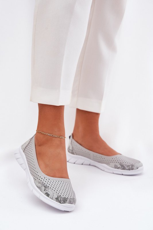 Baleriny Model Vinceza 95323 Grey - Step in style