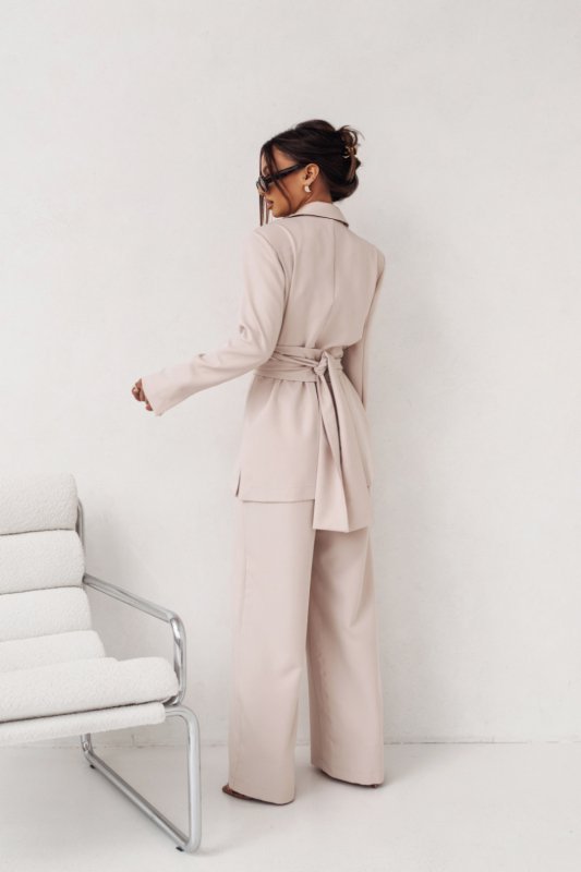 Spodnie Komplet Model Emma 219256776 Beige - LaBalancia