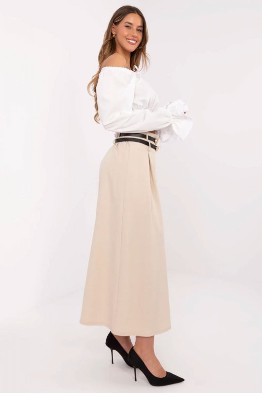 Spódnica Model MI-SD-88660.83 Beige - Italy Moda