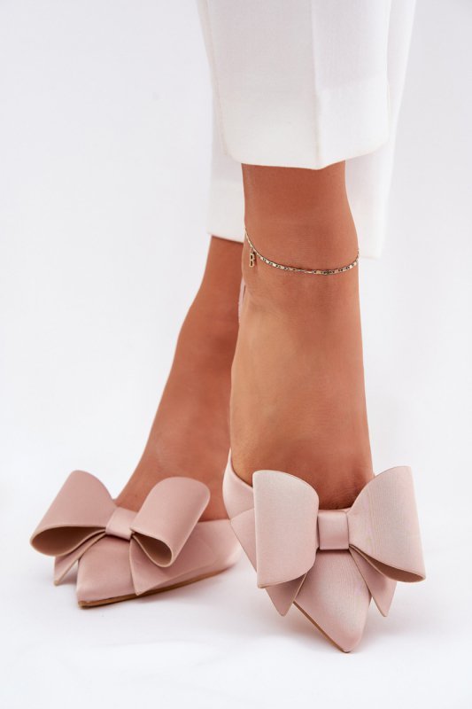 Szpilki Model Eklevia UC-158 Beige - Step in style