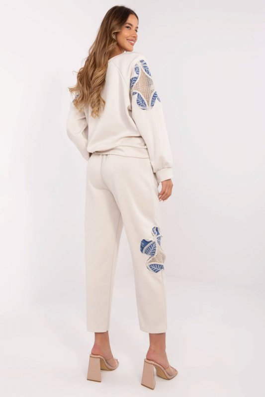 Spodnie Komplet Model MI-KMPL-271678.28 Beige - Italy Moda