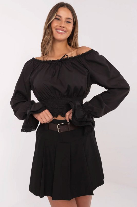 Spodnie Spódnicospodenki Model MI-SD-88661.96 Black - Italy Moda