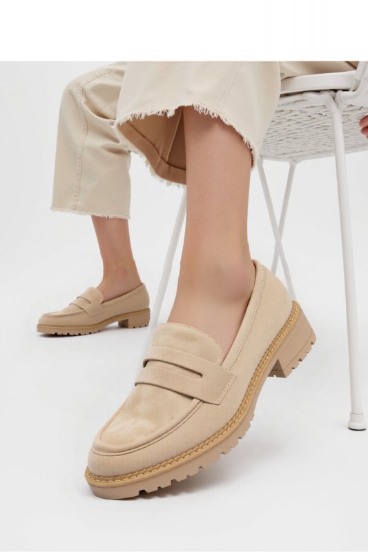 Damskie Mokasyny LORIEN KHAKI - Inello