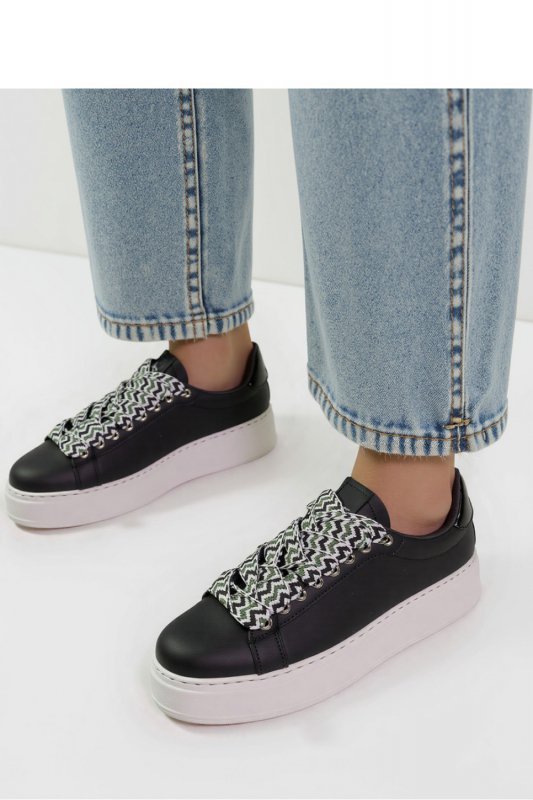 Damskie Sneakersy ZARAX - Black - Inello
