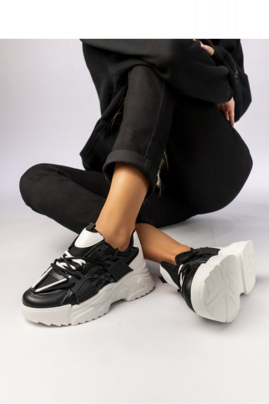 Damskie Sneakersy VEXA BLACK - Inello