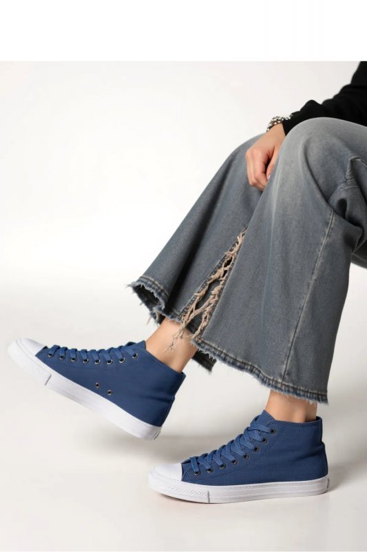 Damskie Trampki LIVIO JEANS BLUE - Inello