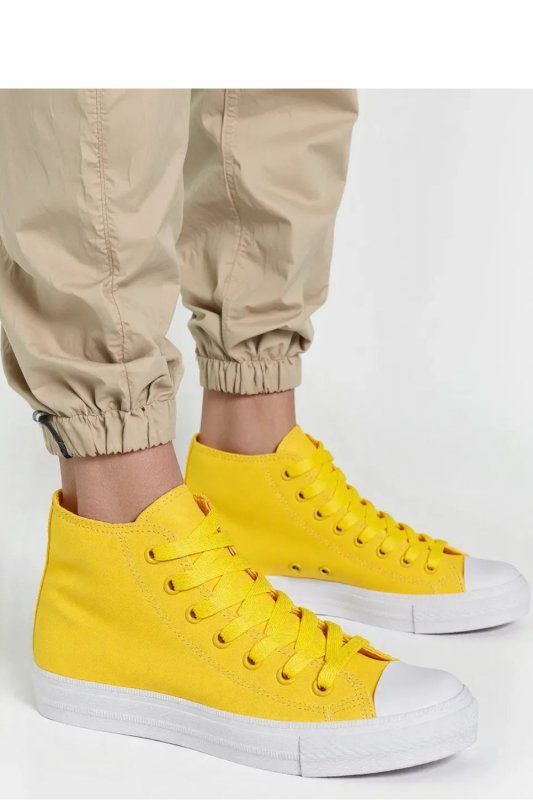 Damskie Trampki LIVIO YELLOW - Inello