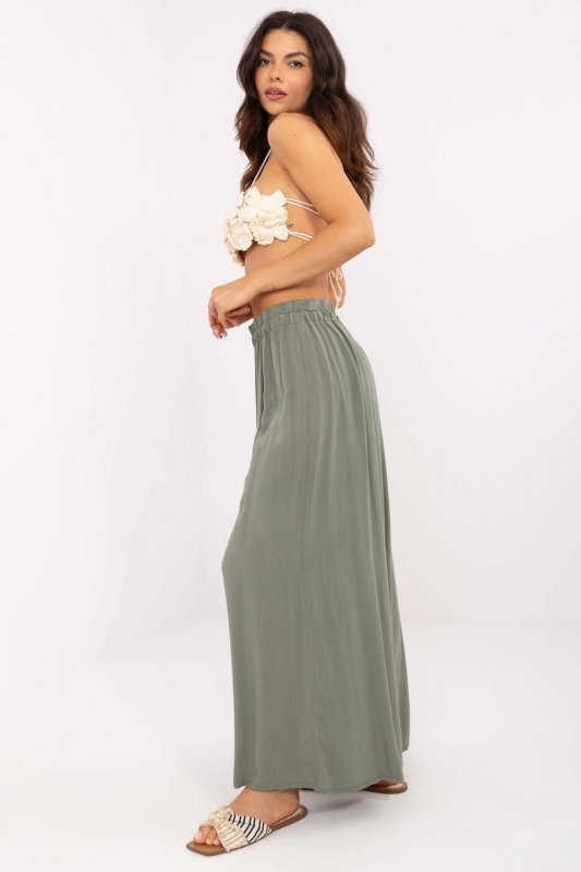 Spodnie Damskie Model TW-SP-BI-82353.39 Khaki - Och Bella
