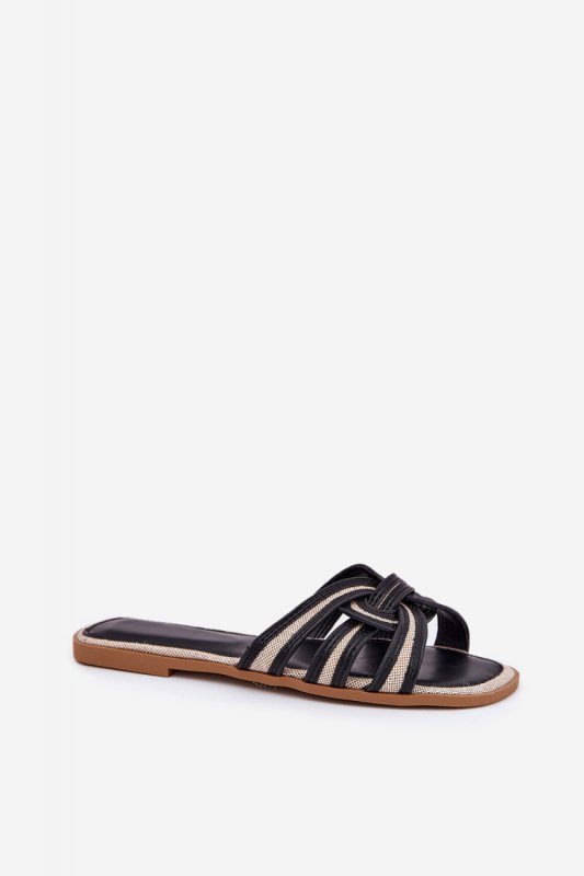 Sandał Klapki Model Acimine 0739-CLA-1 Black - Step in style