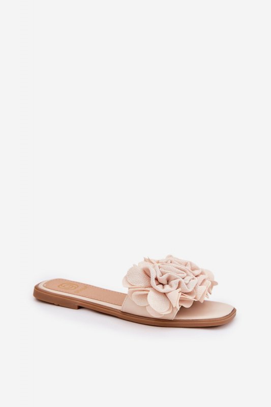 Sandał Klapki Model Misorsse BJ718 Beige - Step in style