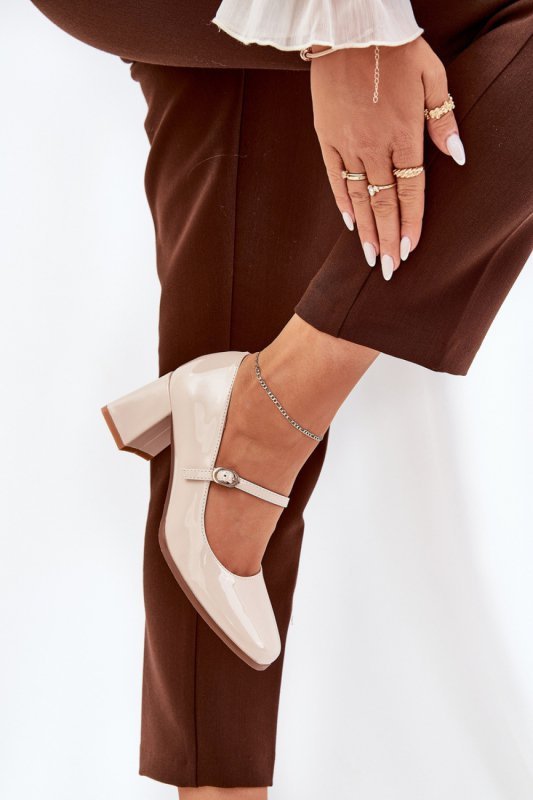 Czółenka Model Tammirea 9689 Beige - Step in style