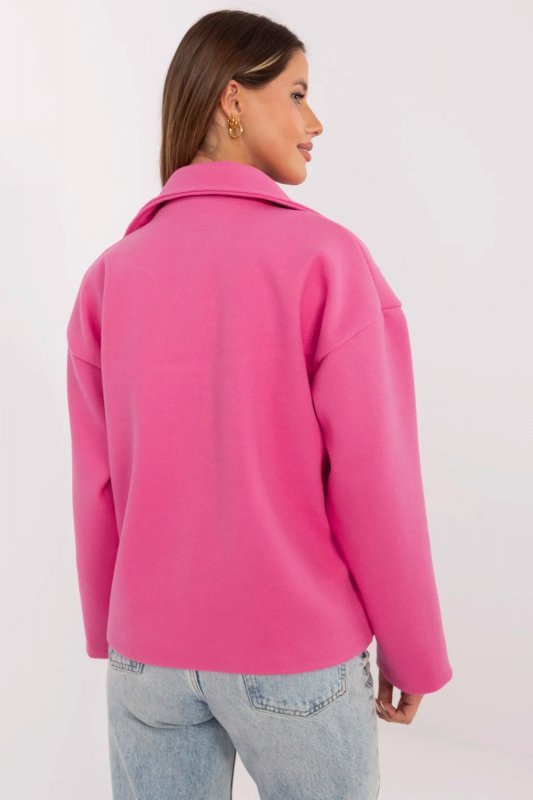 Płaszcz Damski Model MO-PL-1803.96 Fuksja - Italy Moda