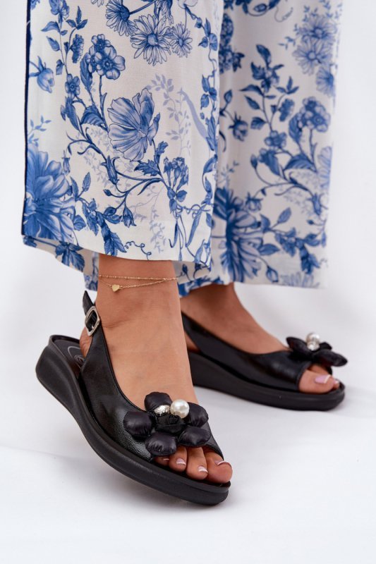 Sandały Model Divonne RMR24142-6 Black - Step in style