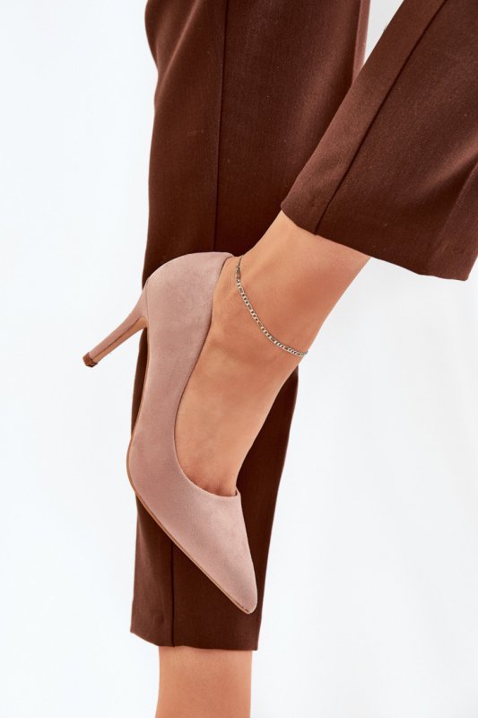 Szpilki Model Vannith LY7903-3 Khaki - Step in style