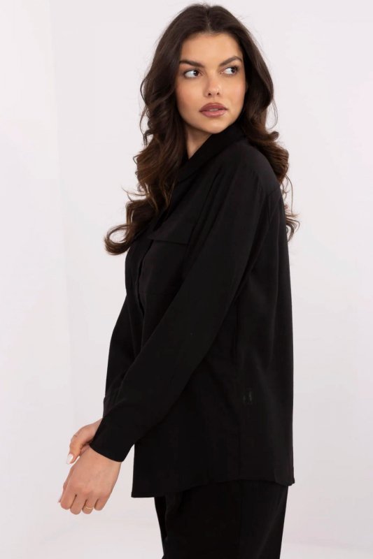 Koszula Damska Model NM-KS-JK62612.82 Black - NM