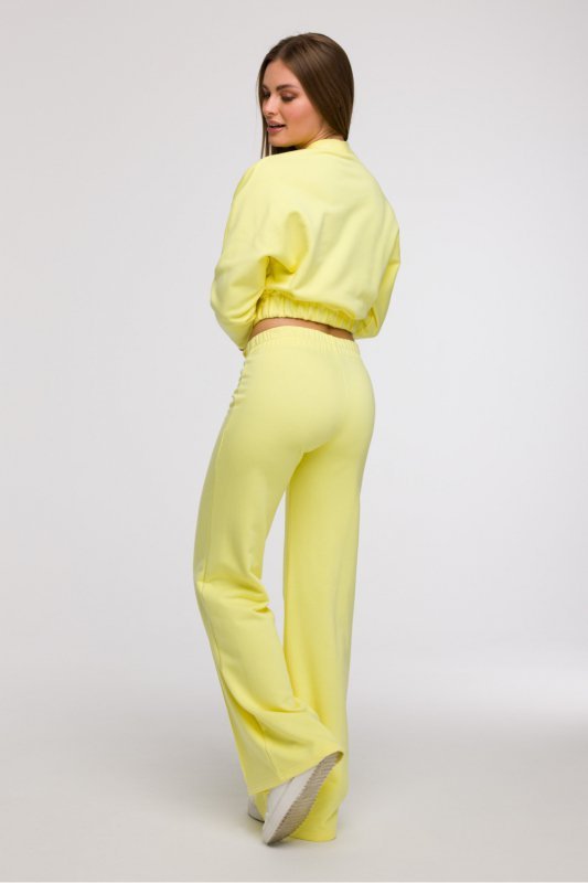 Spodnie Dresowe Model B296 Cytryna - BeWear