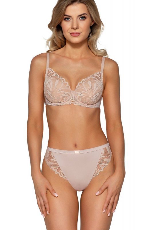 Biustonosz push up Biustonosz Push-up Model 2104 Beige - Ava