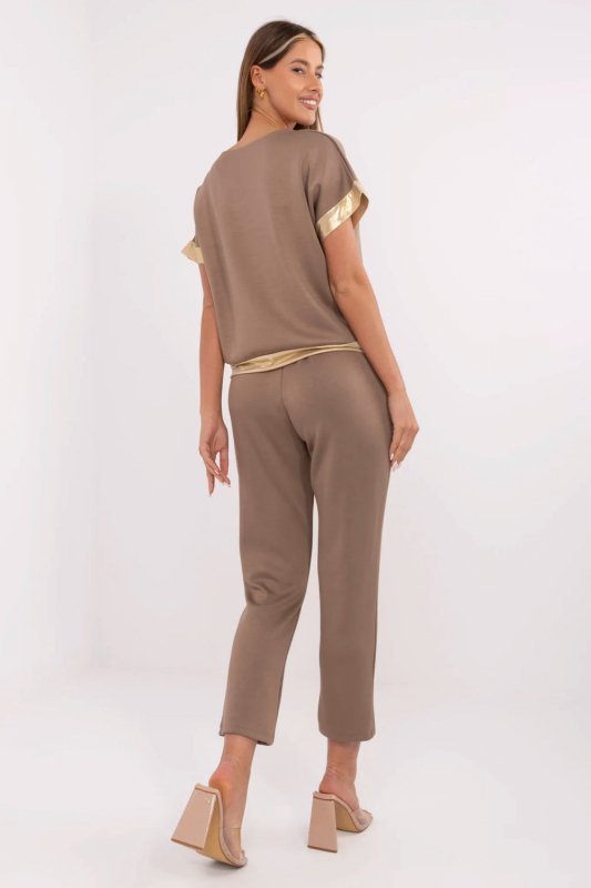 Spodnie Komplet Model MI-KMPL-M6196.28 Brown - Italy Moda