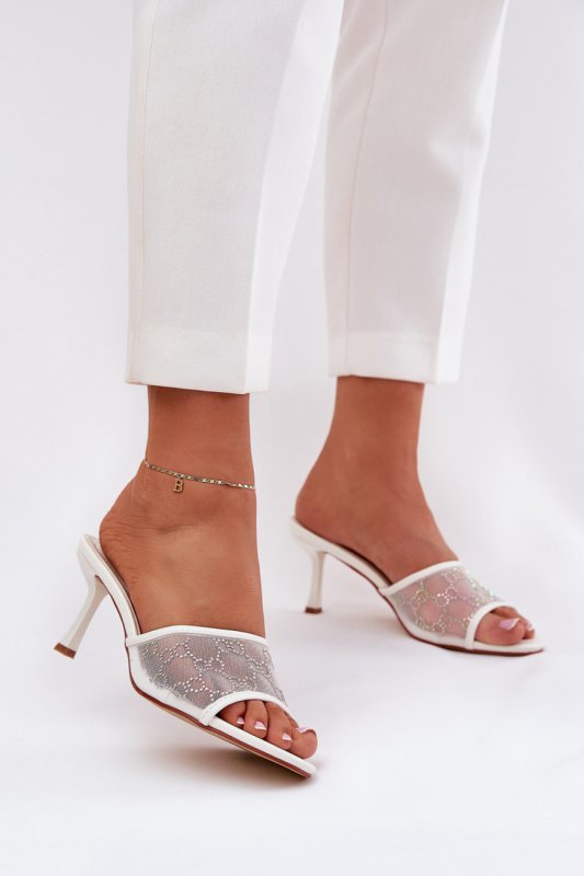 Sandał Klapki Model Ennoriel UC-157 White - Step in style
