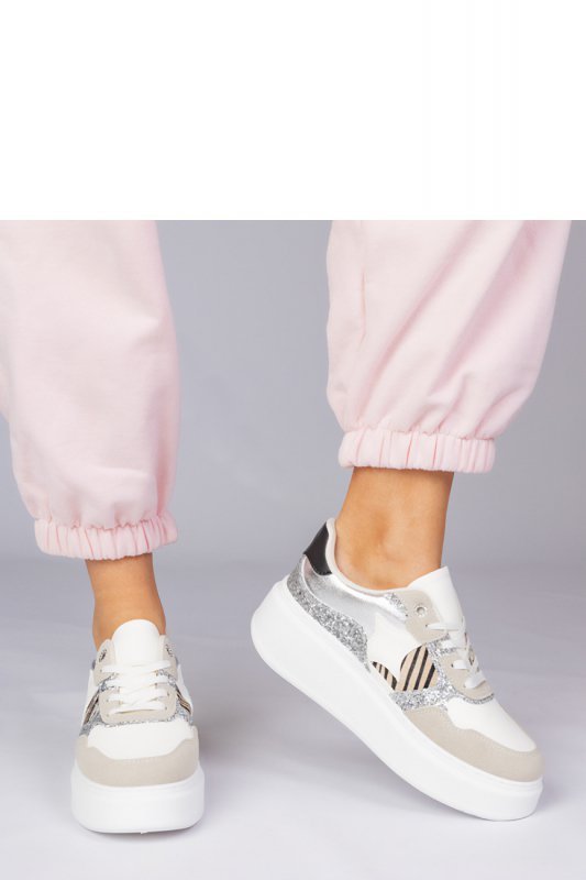Buty Sportowe Model Bertula RA2152 Beige - PRIMO