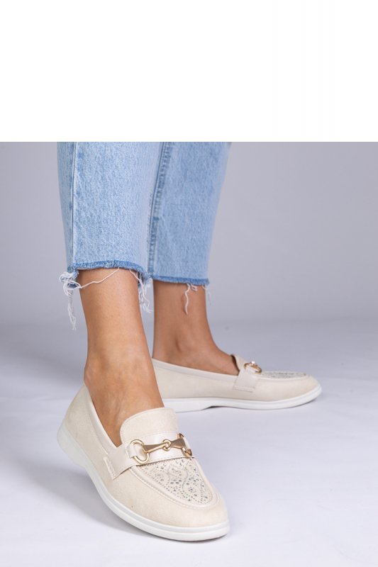 Mokasyny Model Minilla GO-228 Beige - PRIMO