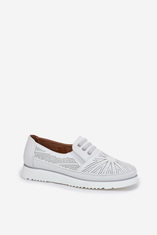 Półbuty Model Azethia 25PB02-9033 White - Step in style