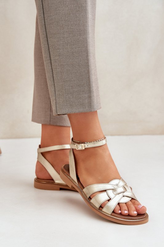 Sandały Model Zazoo 3688 Gold - Step in style